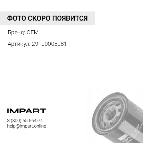 29100008081 Фильтр гидравлический 29100008081 OEM