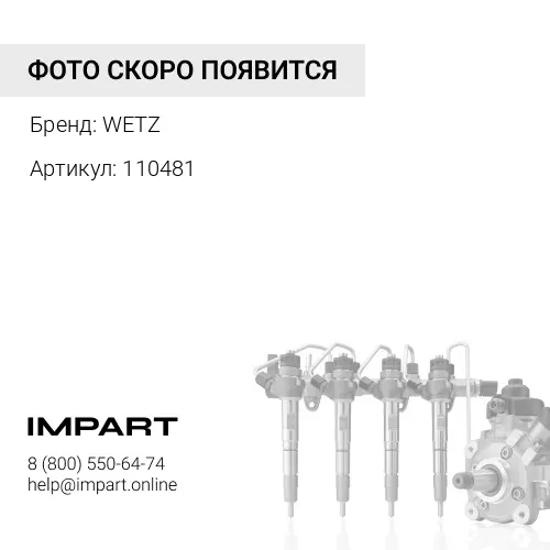 110481 Рычаг газа WETZ 110481) WETZ