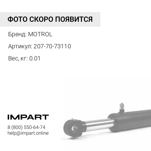 207-70-73110 Трапеция центральная 207-70-73110 литая завтуленная