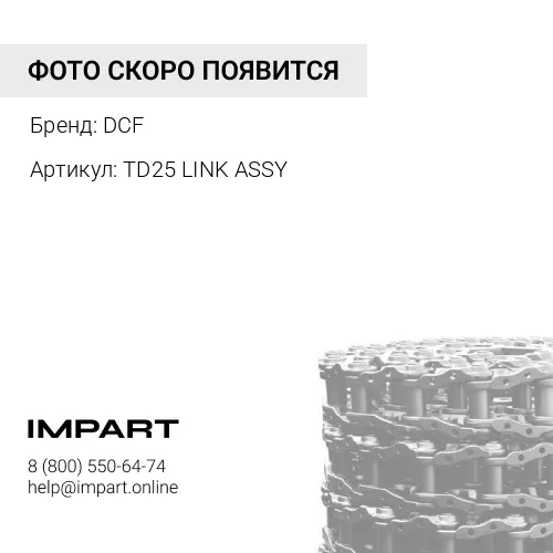 TD25 LINK ASSY Цепь в сборе TD25[T25] 39L шаг 250,45 DCF