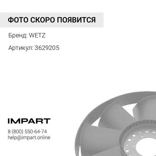 3629205 Термостат, 3629205 WETZ WETZ