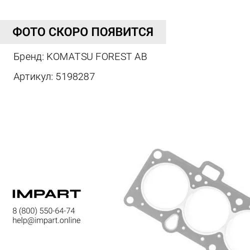 5198287 Комплект прокладок