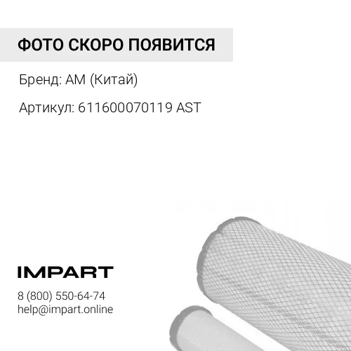 611600070119 AST Фильтр-элемент WEICHAI WP10H.400E50 масляный (10038880513/611600070065/611600070119 AM (Китай)