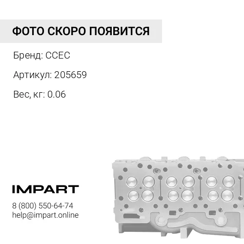 205659 Пружина плунжера CCEC