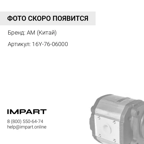 16Y-76-06000 Насос рулевого управления SD16 Shantui AM (Китай)