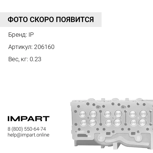 206160 Вкладыш шатунный К-50 IP