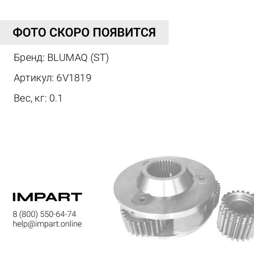 6V1819 ST ШЕСТИГРАННЫЙ ВИНТ