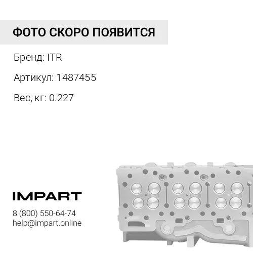 1487455 Клапан выпускной ITR