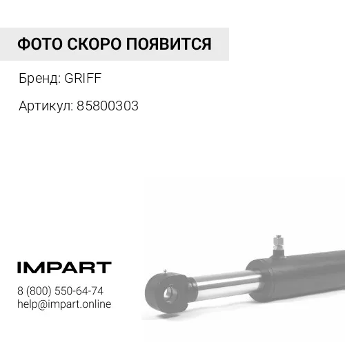 85800303 Втулка в проушины ГЦ поворота стрелы GRIFF
