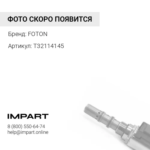 T32114145Болт регулировочный клапана FOTON-1049A 1041 1069 1099 FOTON
