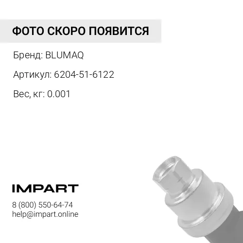 6204-51-6122 Прокладка тип "О" BLUMAQ