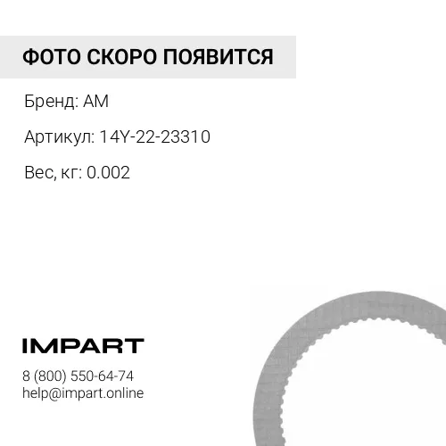 14Y-22-23310 Кольцо AM