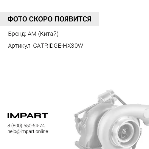 CATRIDGE-HX30W Картридж Турбокомпрессор AM (Китай)