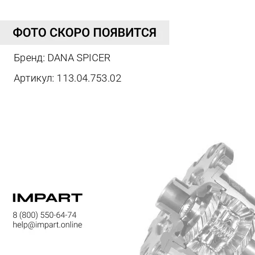 113.04.753.02 Дифференциал DANA SPICER