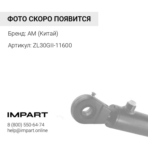 ZL30GII-11600 Палец 50*170 гидроцилиндра подъема стрелы AM (Китай)
