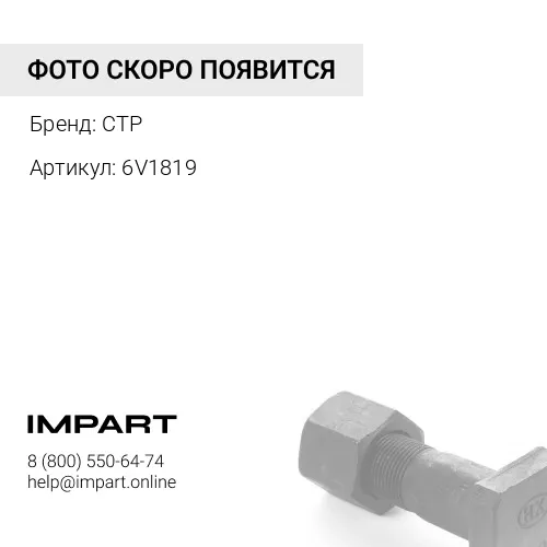 6V1819 Болт