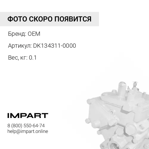 DK134311-0000 Уплотнение OEM