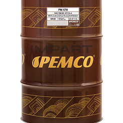 Масло трансмиссионное PEMCO 578 75W-80 GL4 (208литров) PEMCO