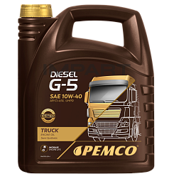 Масло моторное DIESEL G-5 PEMCO 10W-40 UHPD (5 литров) PEMCO