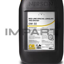 Масло моторное NERSON OIL Red Line Special LongLife VAG 504/507 0W-30 20л Nerson