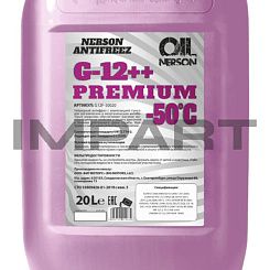 Антифриз NERSON OIL HD Premium G-12++ -50 гр. 20л ФИОЛЕТОВЫЙ Nerson