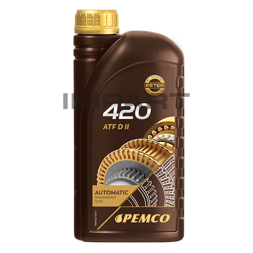 Масло трансмиссионное PEMCO 420 ATF Dexron II (1 литр)
