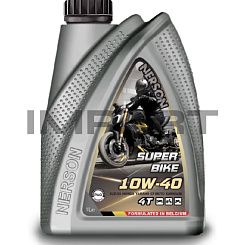 Масло моторное NERSON OIL 4T SuperBike synthetic 10W-40 1л (городской мото/спортбайк) Nerson