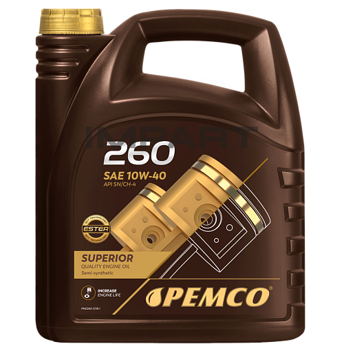 Масло моторное PEMCO 260 SAE 10W-40 (4литр)