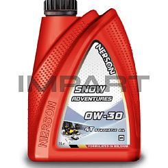 Масло моторное NERSON OIL 4T SnowАdventures synthetic 0W-30 1л (снегоходы) Nerson